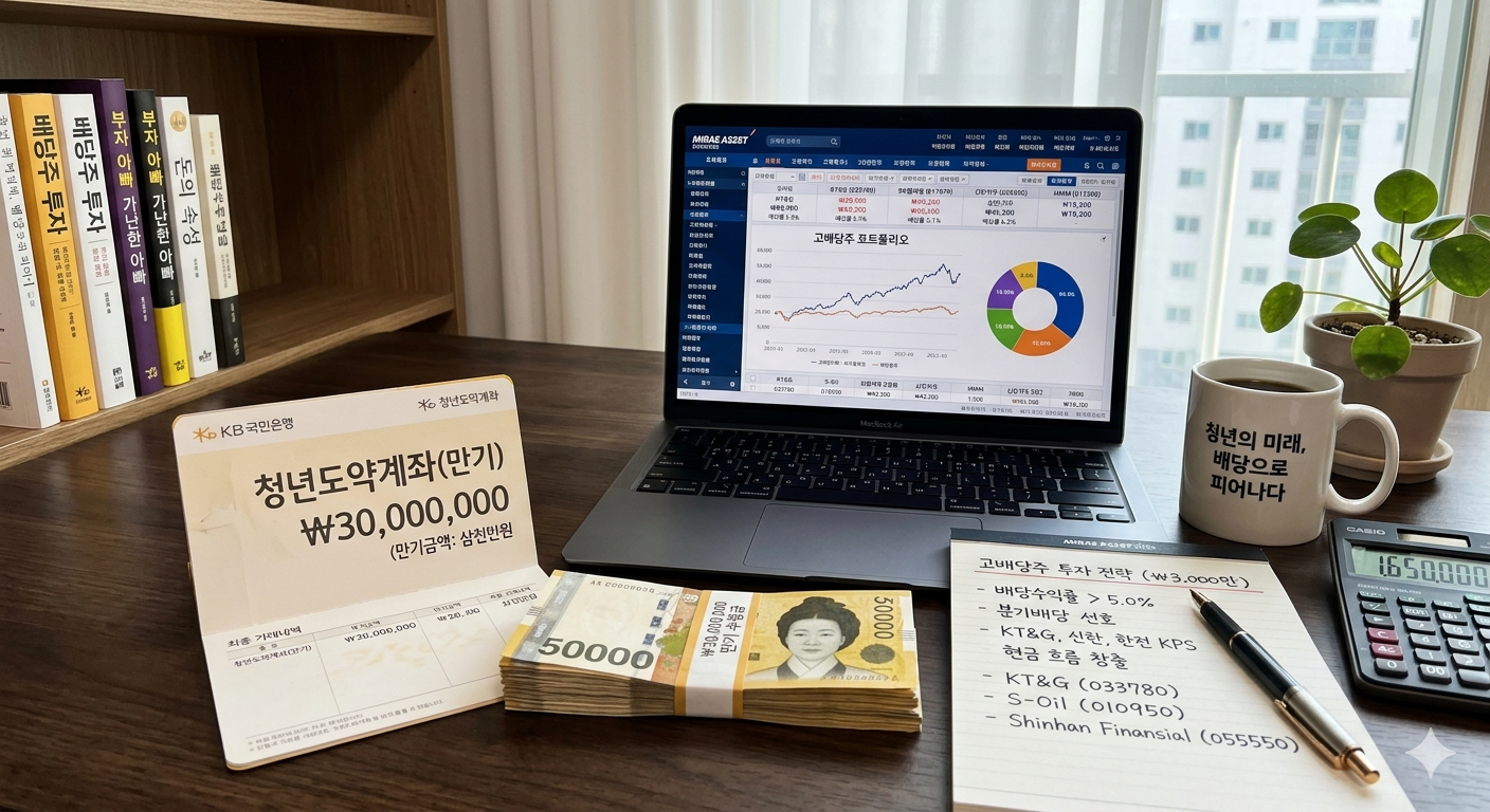 청년도약계좌 만기로 찾은 돈을 배당주에 재투자