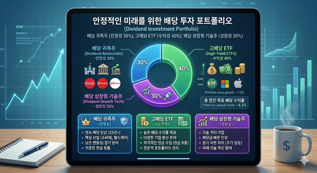 안정적인 배당 투자 포트폴리오